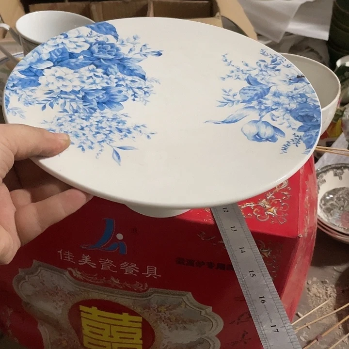 杯切尔西蓝蛋糕架一个 25厘米
