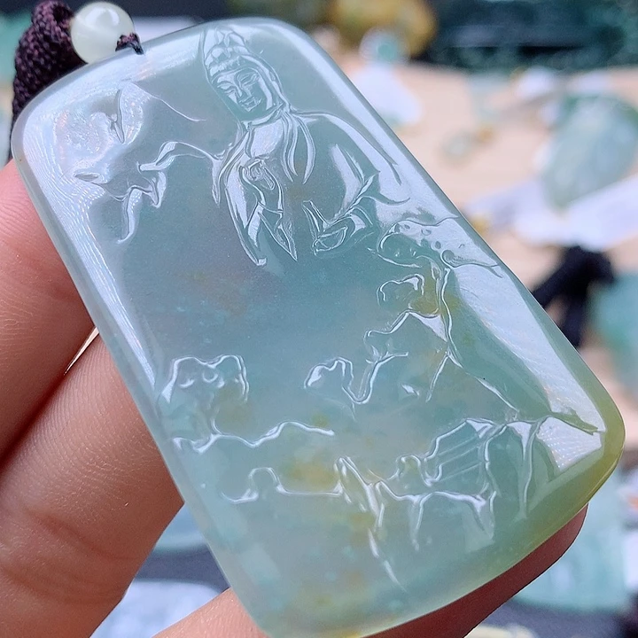 【闪购商品】翡翠颈饰未镶嵌翡翠吊坠