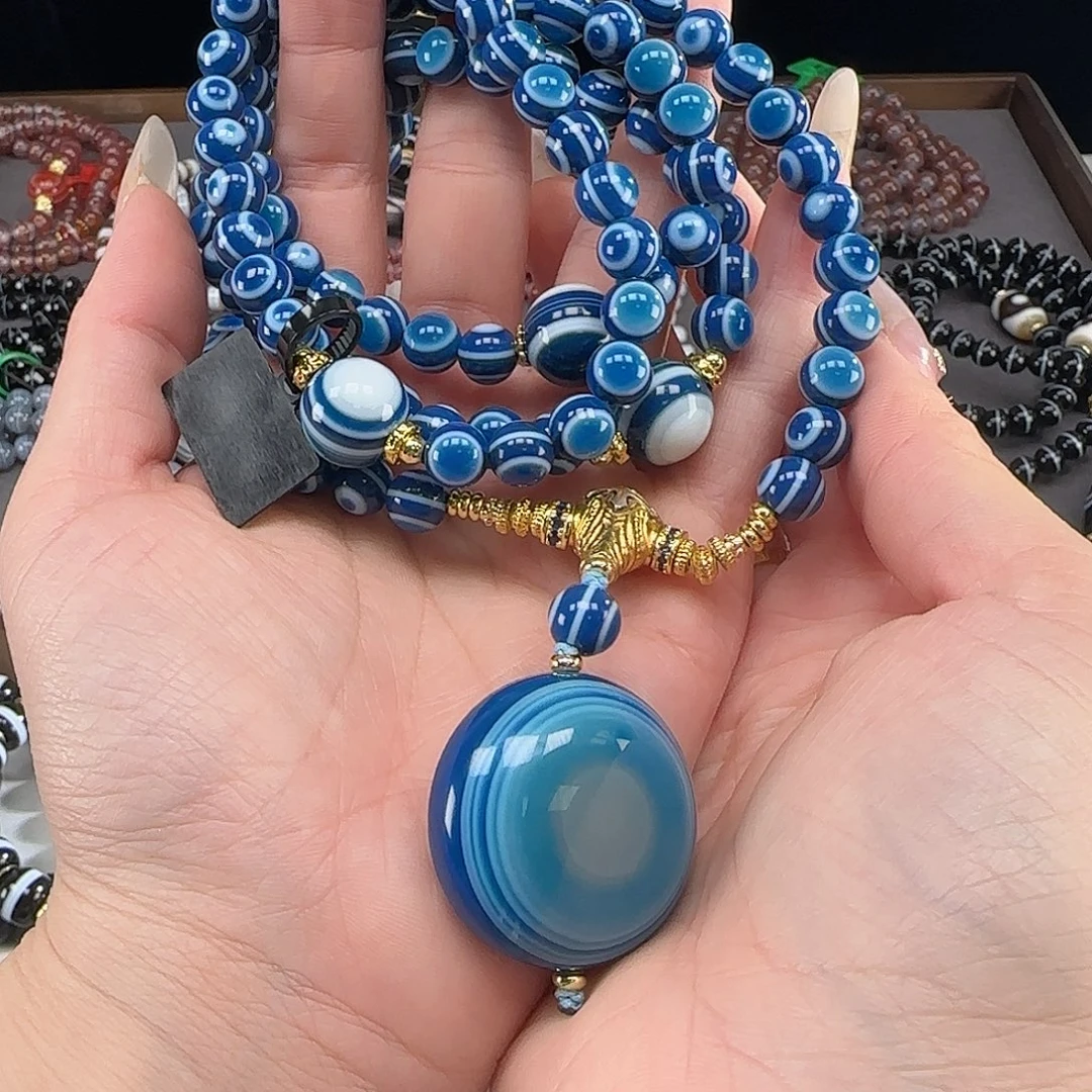 玛瑙/玉髓未镶嵌手串