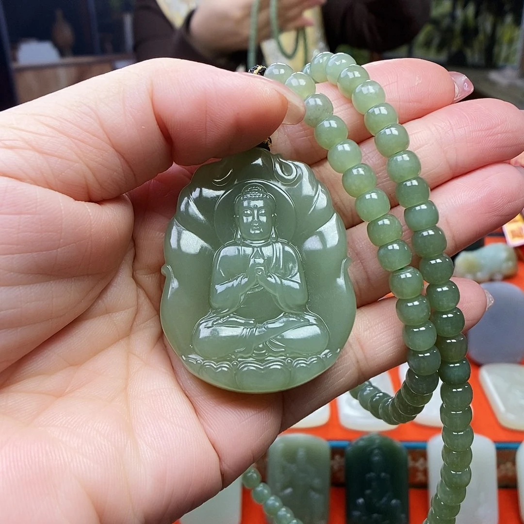 颈饰未镶嵌和田玉知**乐