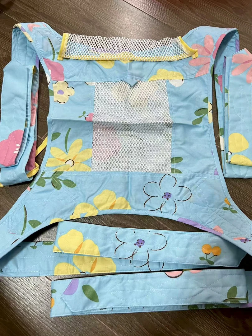 时尚超大号 花款 蓝花调 四爪婴儿背带 广东婴儿背带