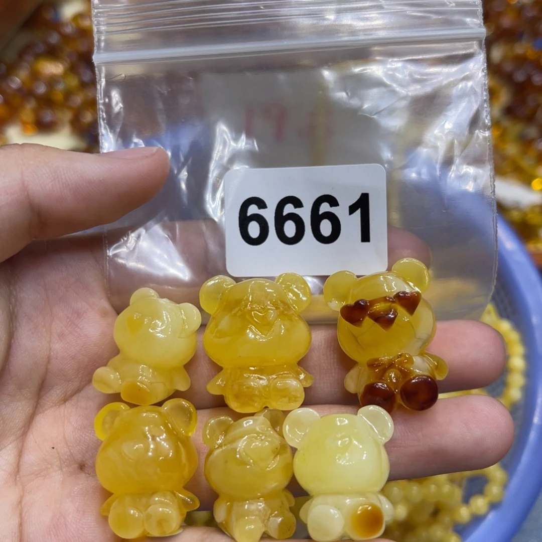 琥珀珠宝奇石未镶嵌伊*