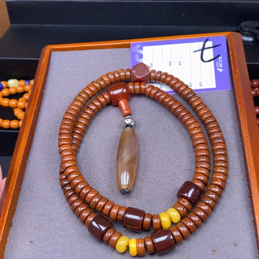 星月菩提吊坠山****强星月