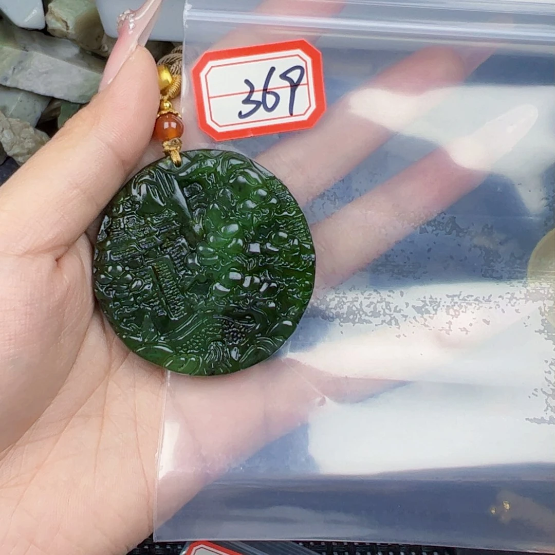 和田玉珠宝半成品未镶嵌