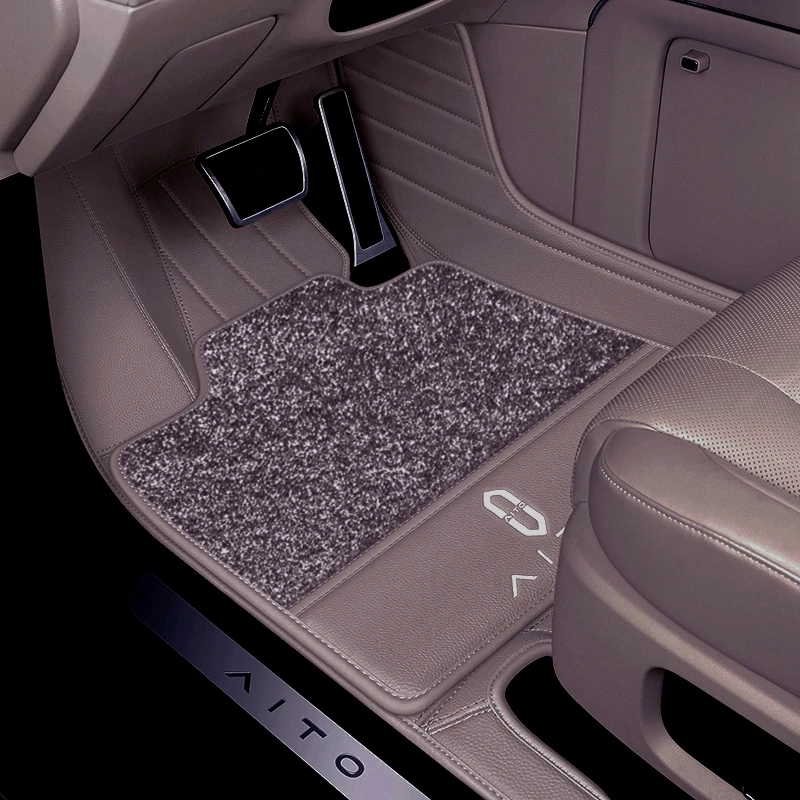 喜庐适用AITO华为问界25款M9五座六座26款问界M7M5M8全包汽车脚垫