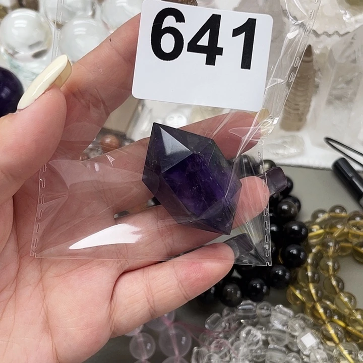 未镶嵌珠宝半成品紫晶641