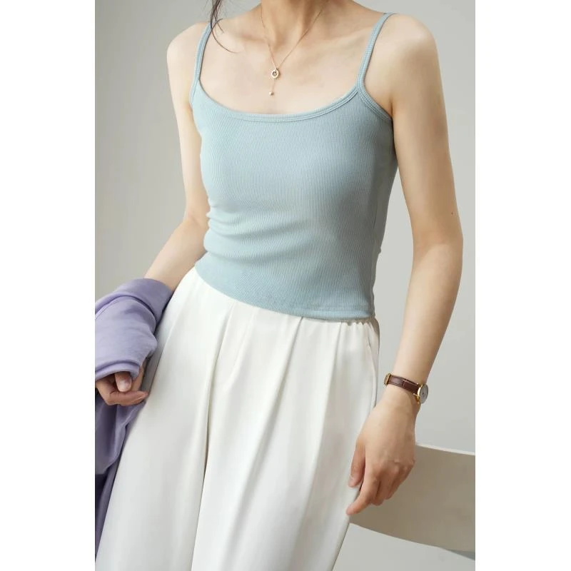 5089打底夏季百搭显瘦气质吊带背心