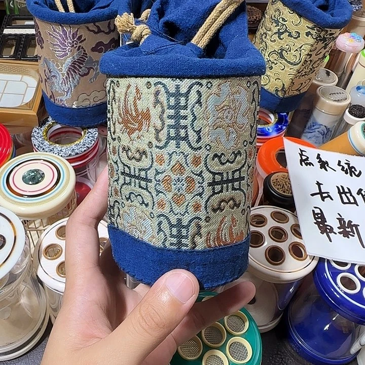 蟋蟀鸣秀纺抽绳蝈蝈布套55 60均可使用