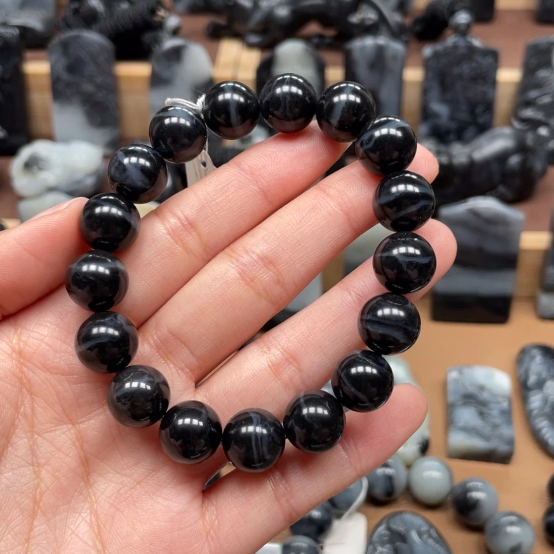 和田玉手链未镶嵌长*