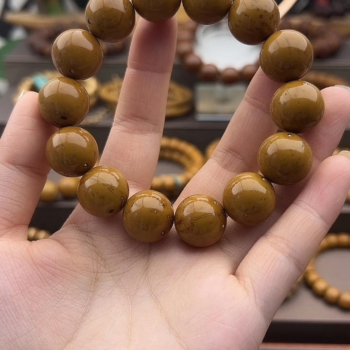 紫金鼠手串16光珠紫金鼠