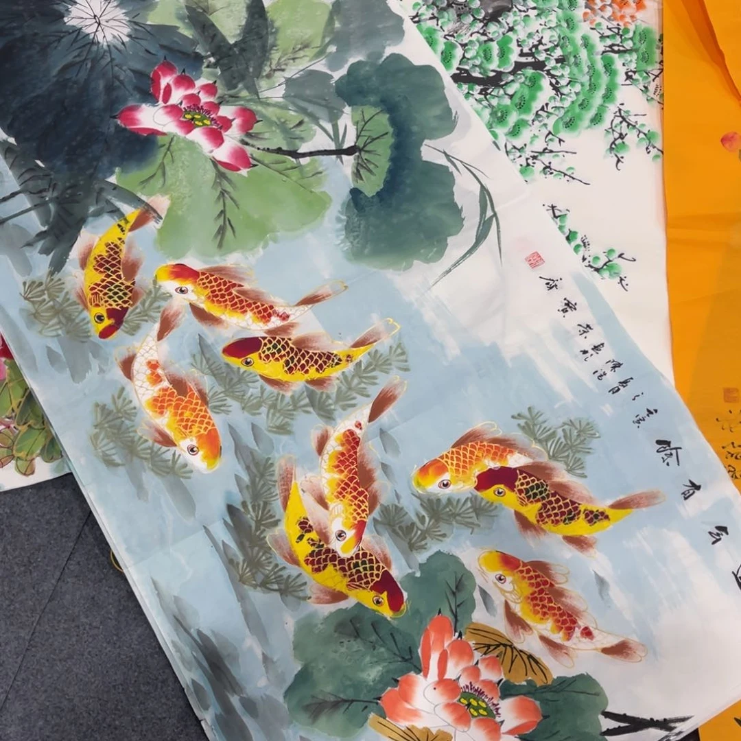 国画处理作品看好再拍哦