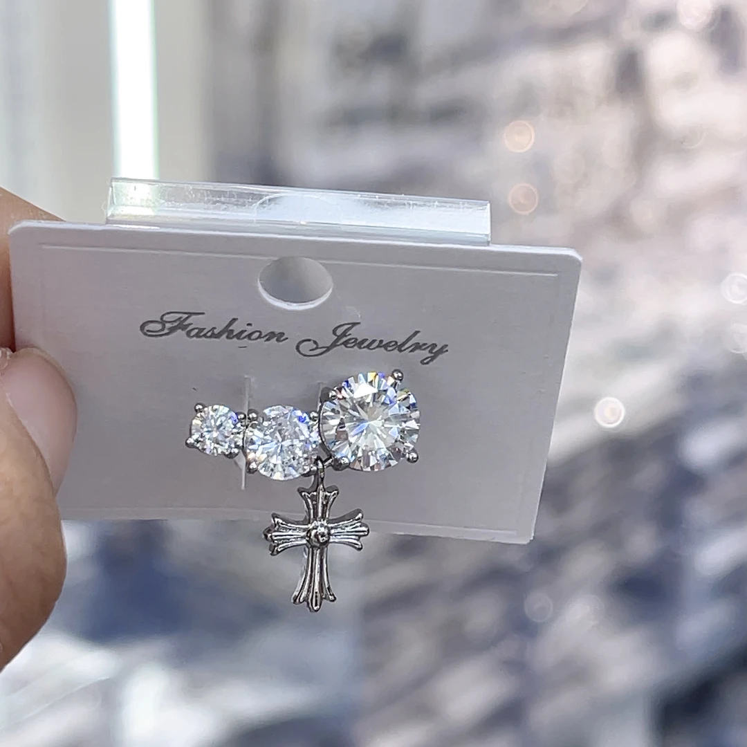 非金属布艺耳饰 E705闪恋小克克耳骨夹