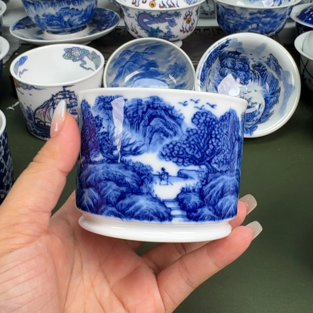 景德镇景德镇纯手工手绘茶器蒙蒙382