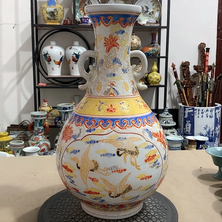 陶摆件博古架陶瓷摆件