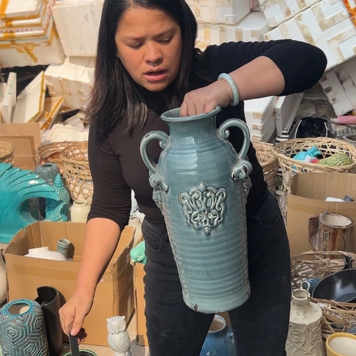 瓶高度44厘米口径10厘米微瑕捡漏