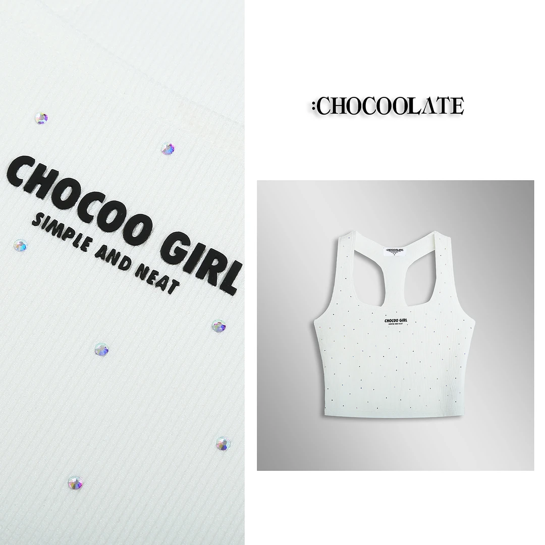 it：CHOCOOLATE修身型性感风背心吊带6161-1506137-OY