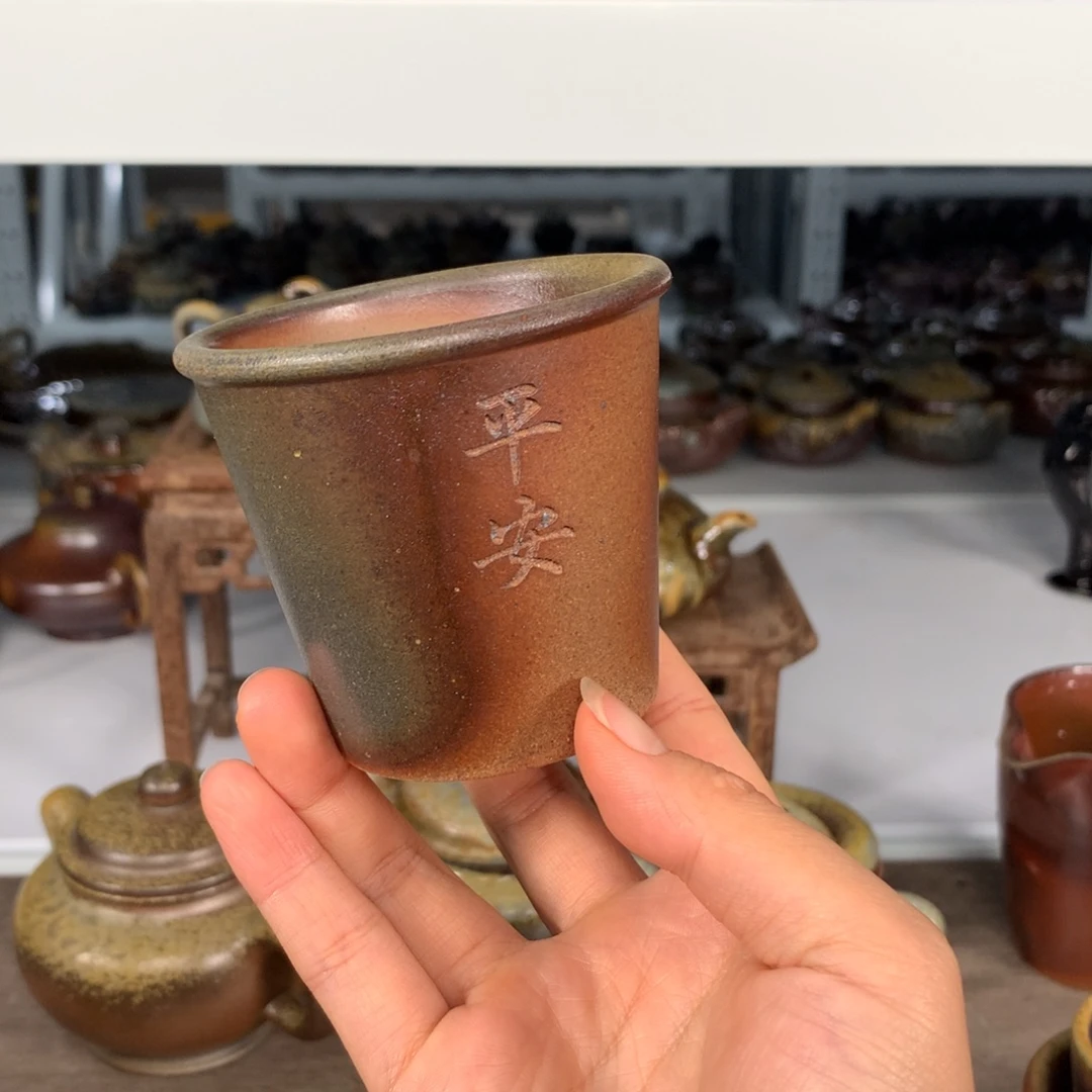 紫砂茶壶纯自然柴烧