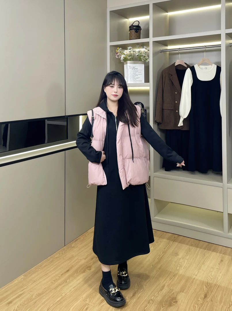 现货上新【实穿主义】冬季加厚马甲+百搭显瘦(单马甲)