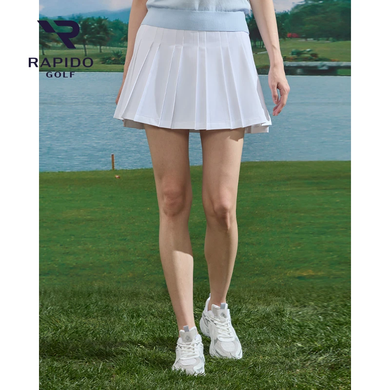 【新品】Rapido睿必度25春女GOLF防晒百褶短裙雳霹道VP5227P45