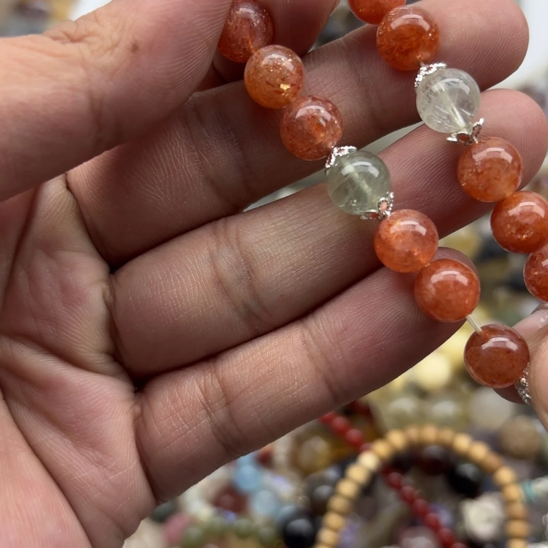 银S925镶嵌水晶手链