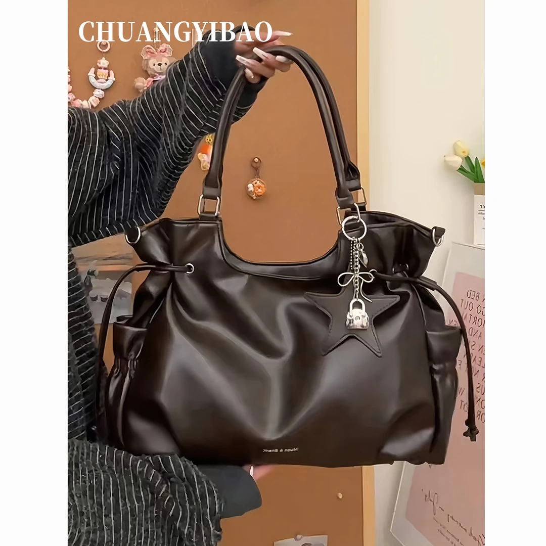 大容量托特包包女式2025新款轻奢小众高级感日常通勤百搭斜挎大包