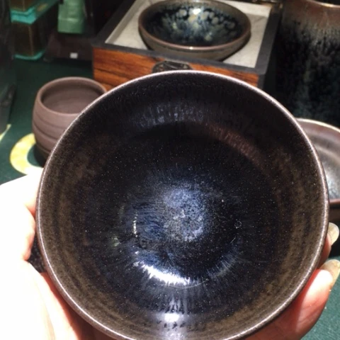 【闪购商品】茶盏建盏主人杯图片款