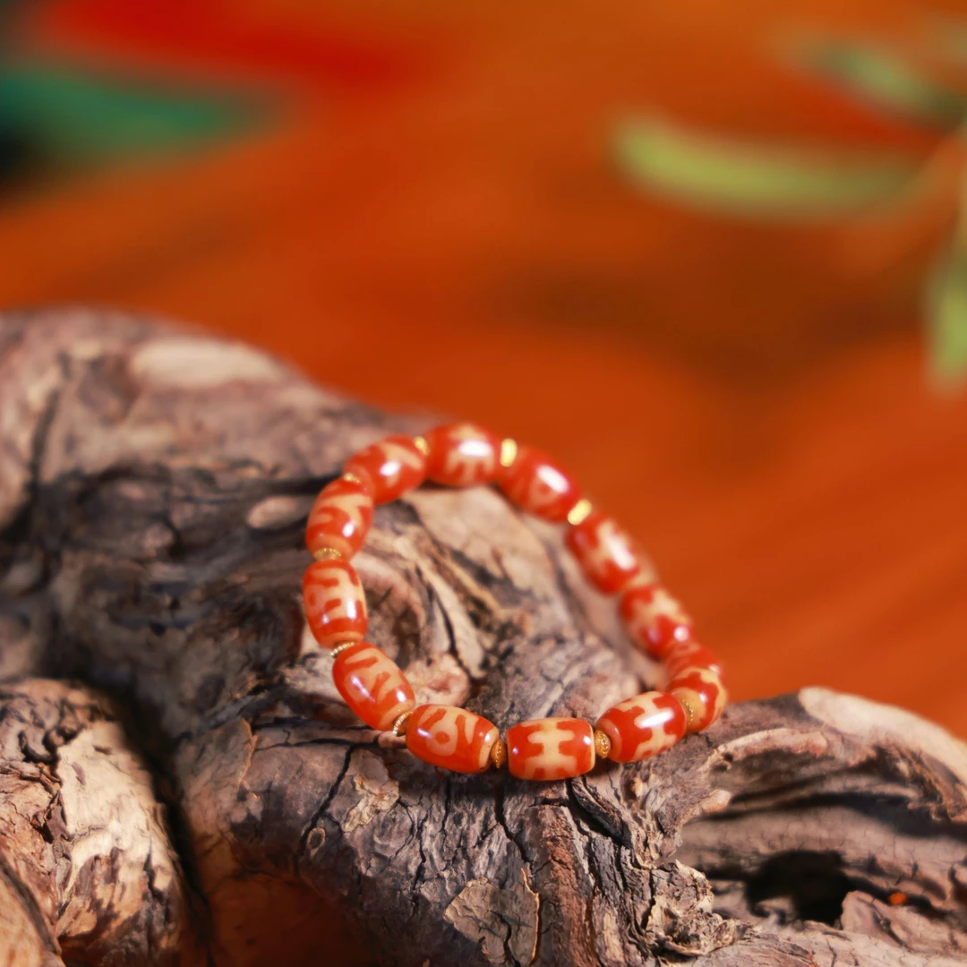 五月火活动红肉贵人玛瑙手串（十方款多样发）DU241209110