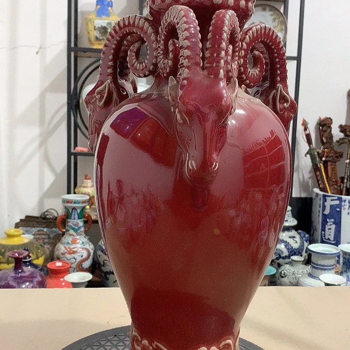 摆件陶博古架陶瓷摆件