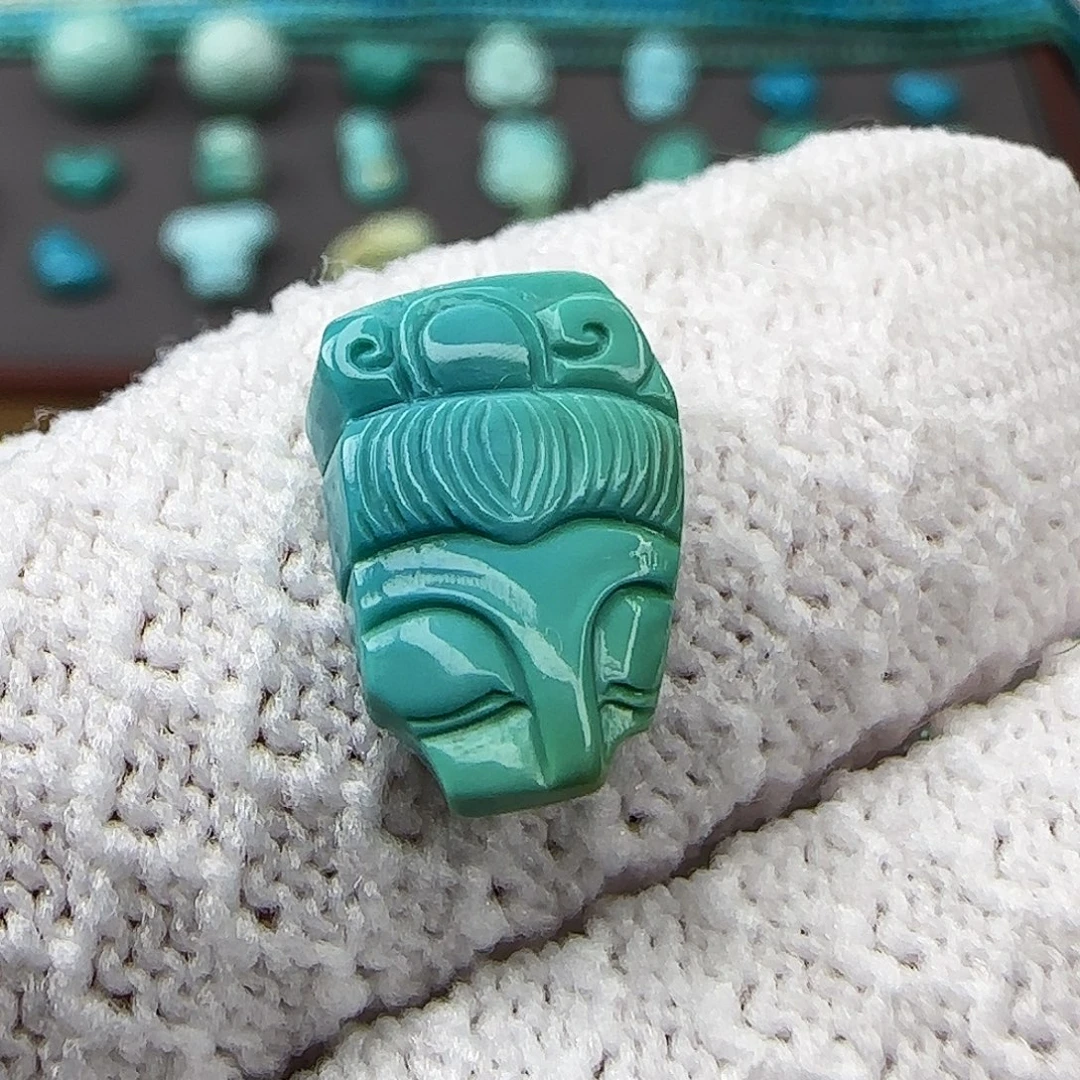 绿松石未镶嵌配饰