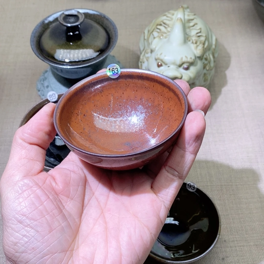 茶盏建盏主人杯漂亮163