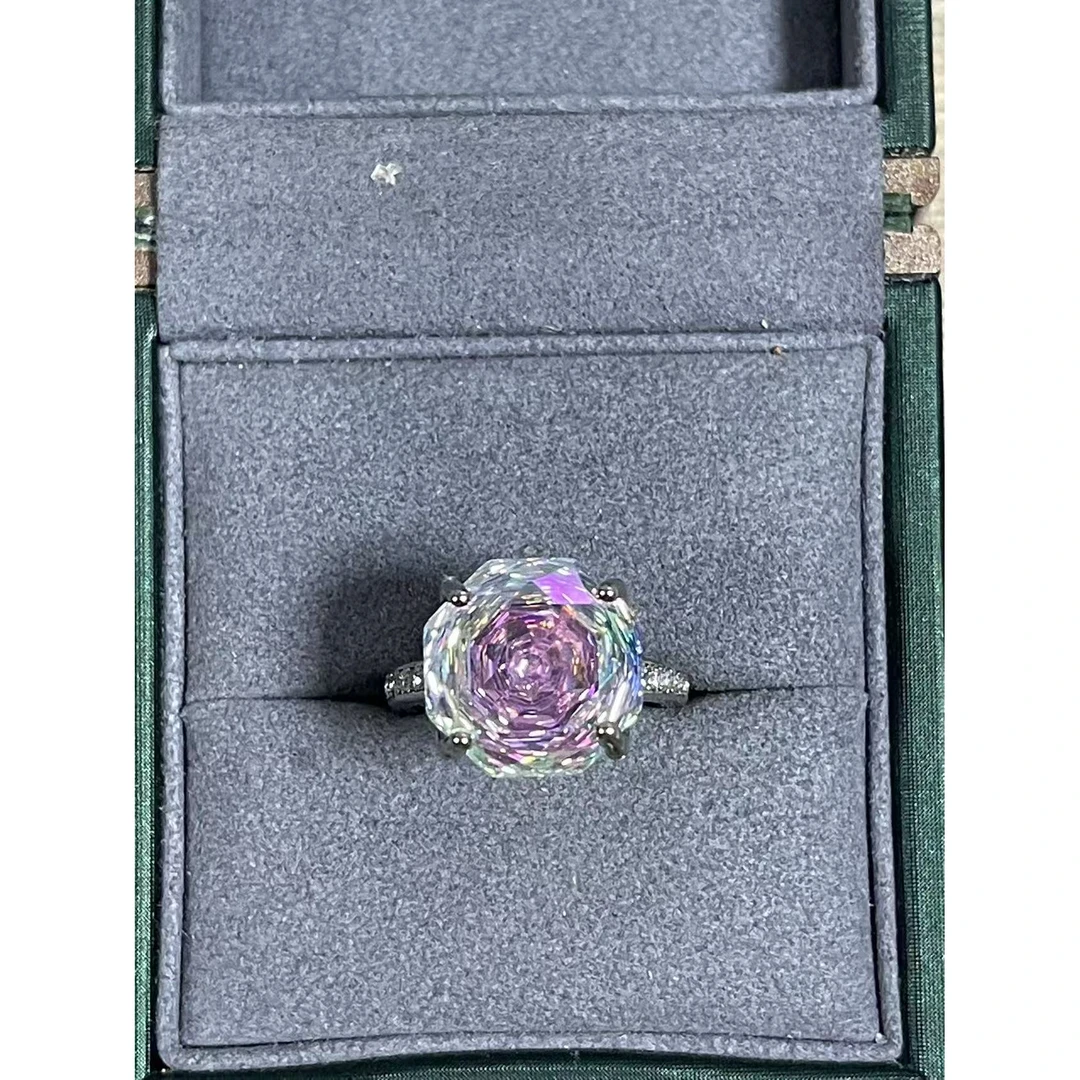 戒指 福玺甄选多色圆戒指4271