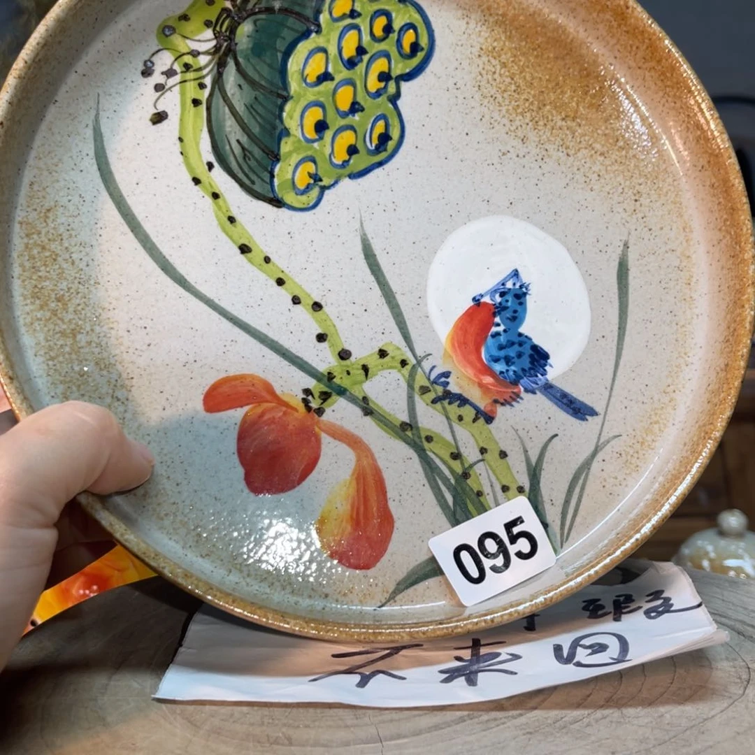 杯素浅陶瓷手工手绘