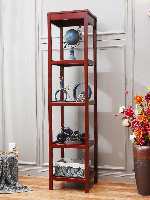 A2特价进口实木置物架储物架