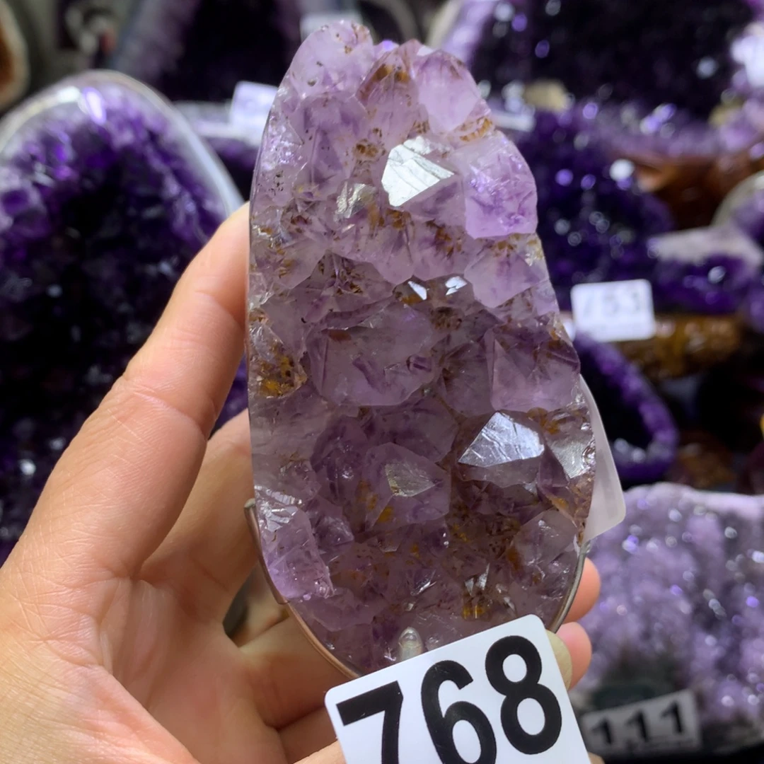 未镶嵌水晶摆件抛皮