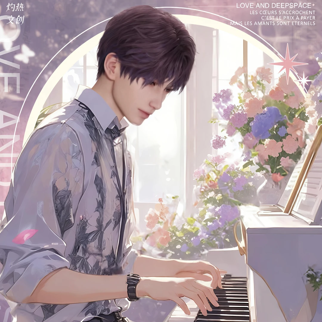 【平拆】灼热文创《恋与深空-情邮独钟》折页邮票卡盲盒