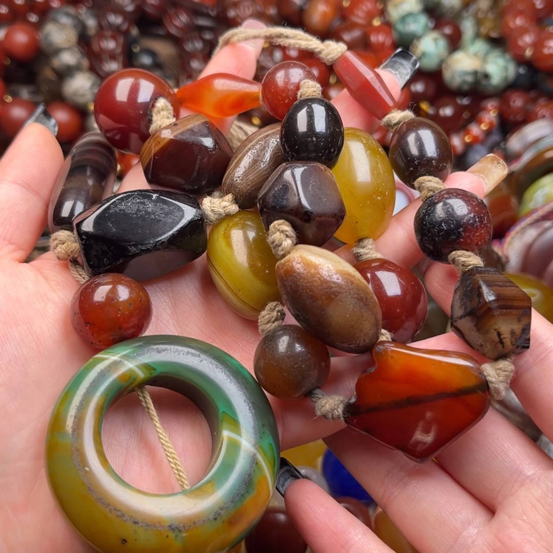 玛瑙/玉髓未镶嵌颈饰