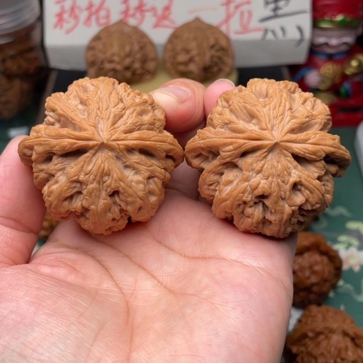【闪购商品】把件文玩核桃48+全品粗筋