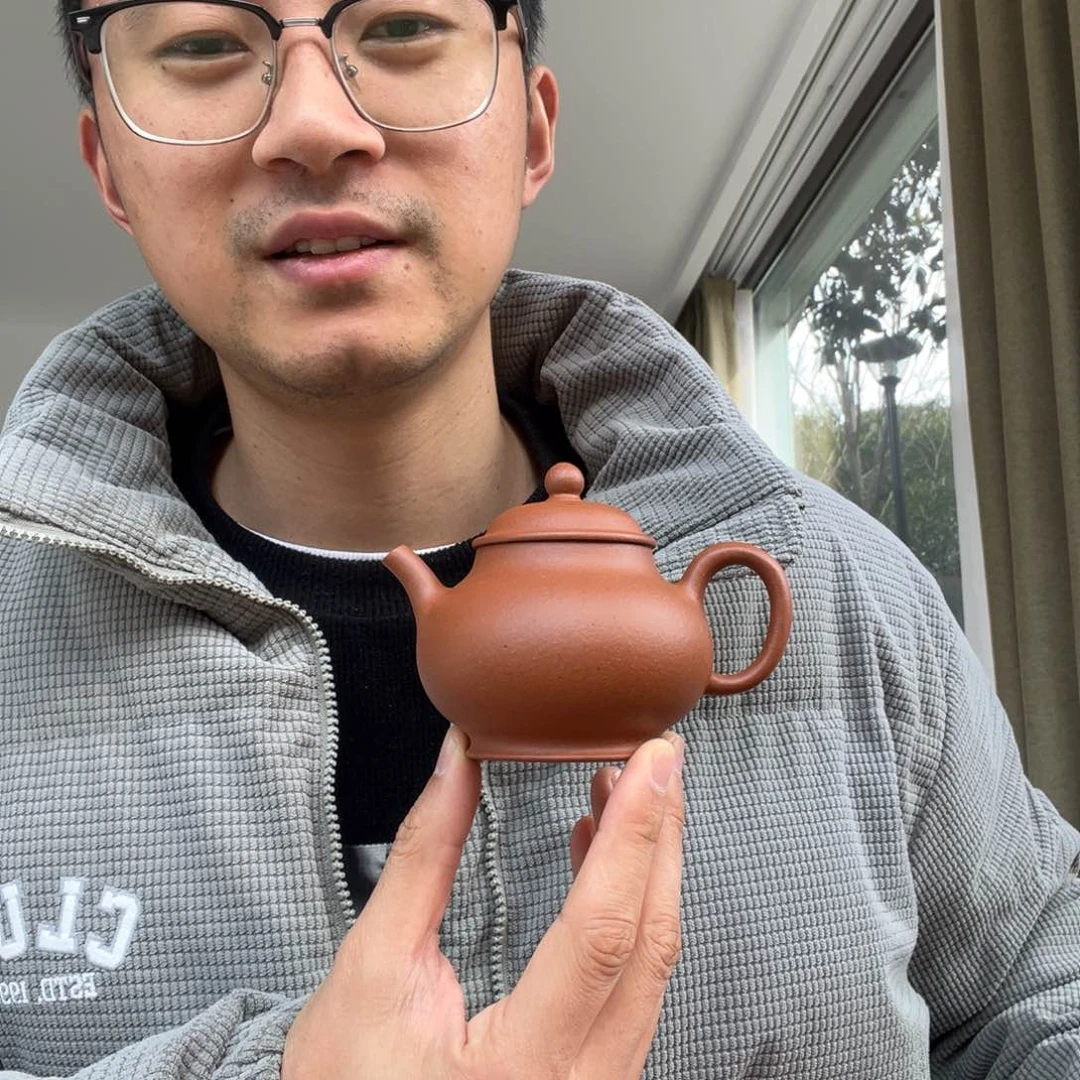 朱泥茶壶朱泥潘壶