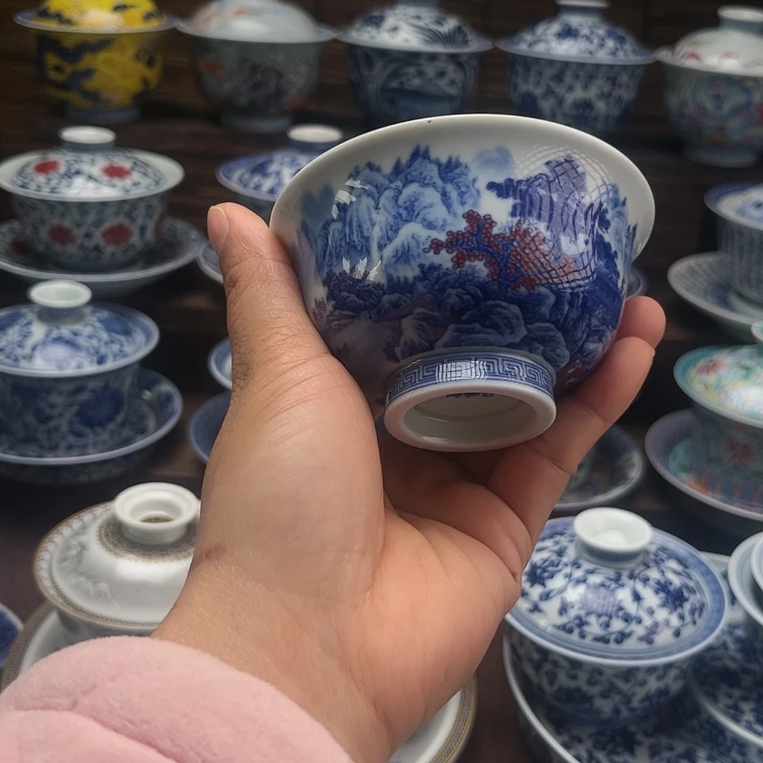 金***3景德镇陶瓷大压手