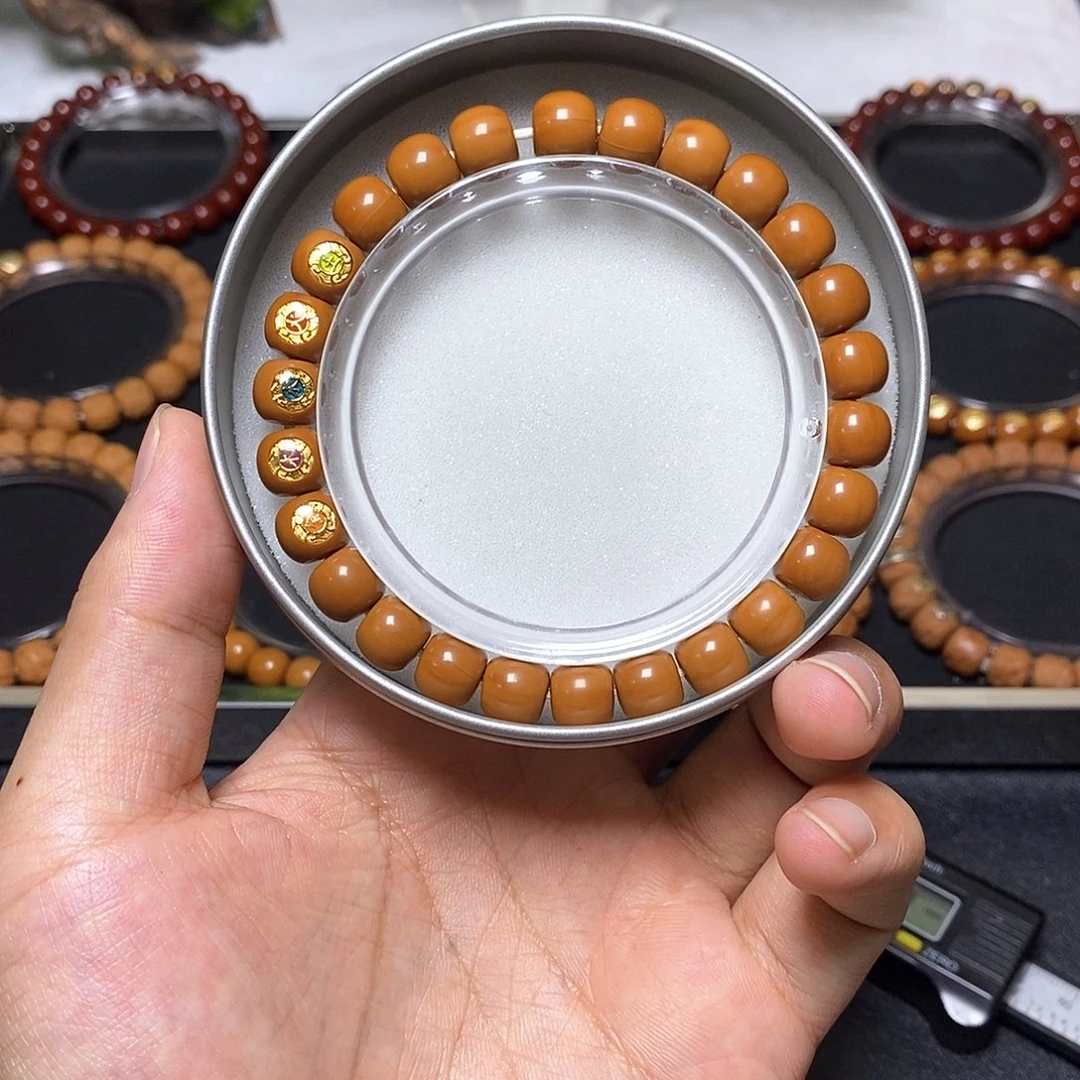 手串猴头核桃全品无暇五行金标老邢尺寸9左右精品