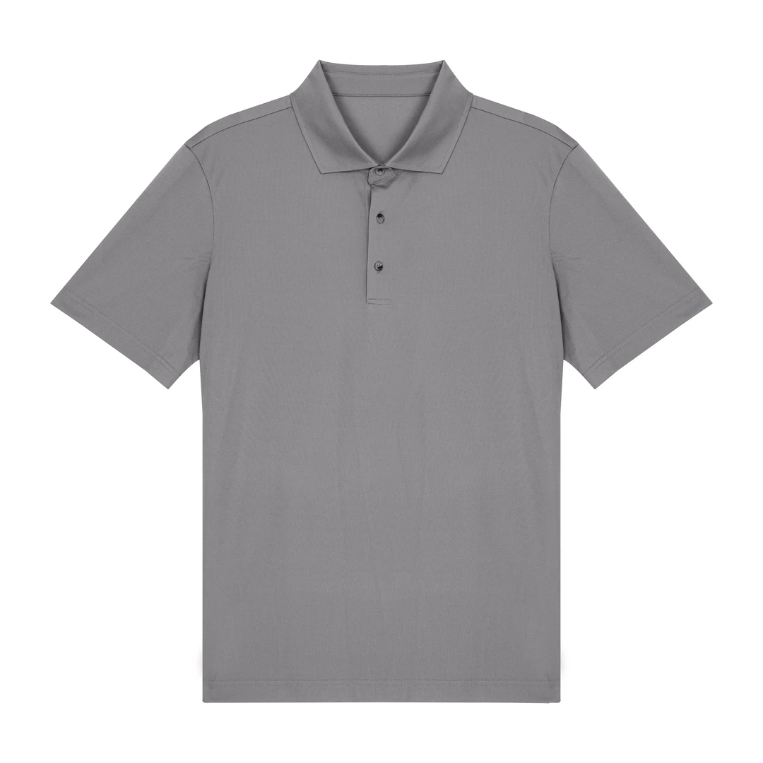 Zhengchen/正辰100双面可机洗6A级桑蚕丝商务POLO  S-T95775