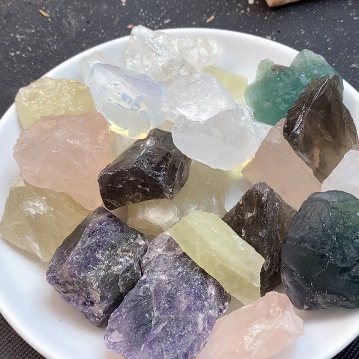 水晶珠宝半成品未镶嵌