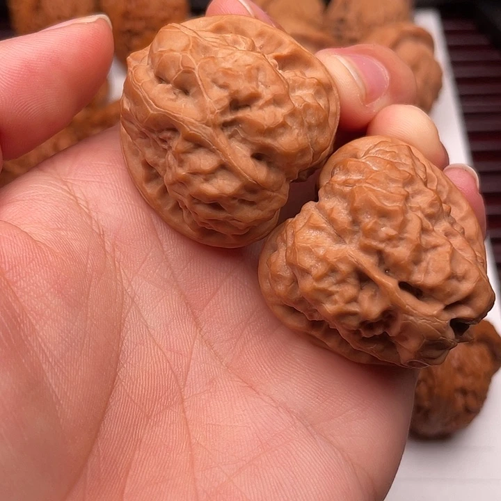 把件文玩核桃蛤蟆衣37（24）