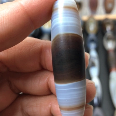 玛瑙/玉髓未镶嵌吊坠(不含链)