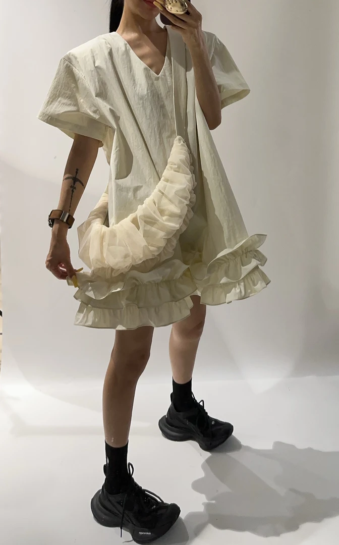 VIVISPLENDID20558#（定制款NO退NO换）包包两件套简约裙