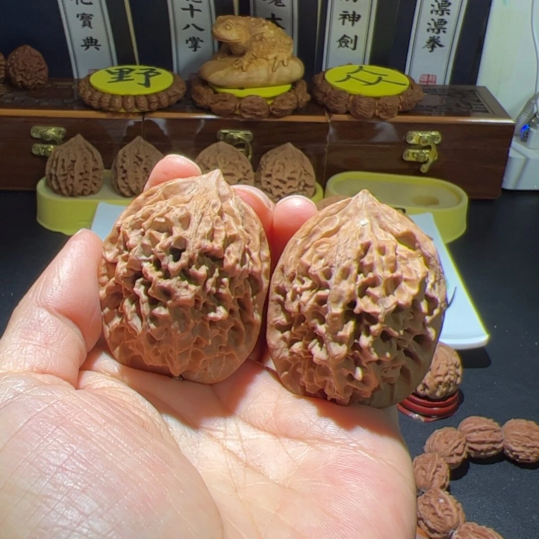把件文玩核桃•****•玉玲珑