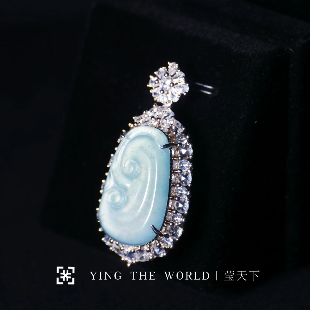 YTW翡翠冰如意（天然翡翠多样性发货介意勿拍）