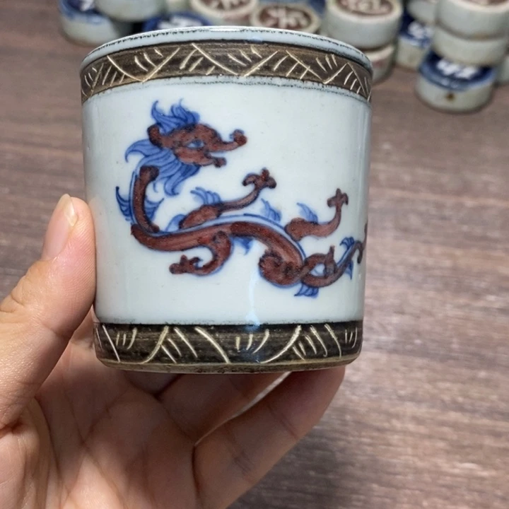 鲁***华摆件景德镇陶瓷艺术品