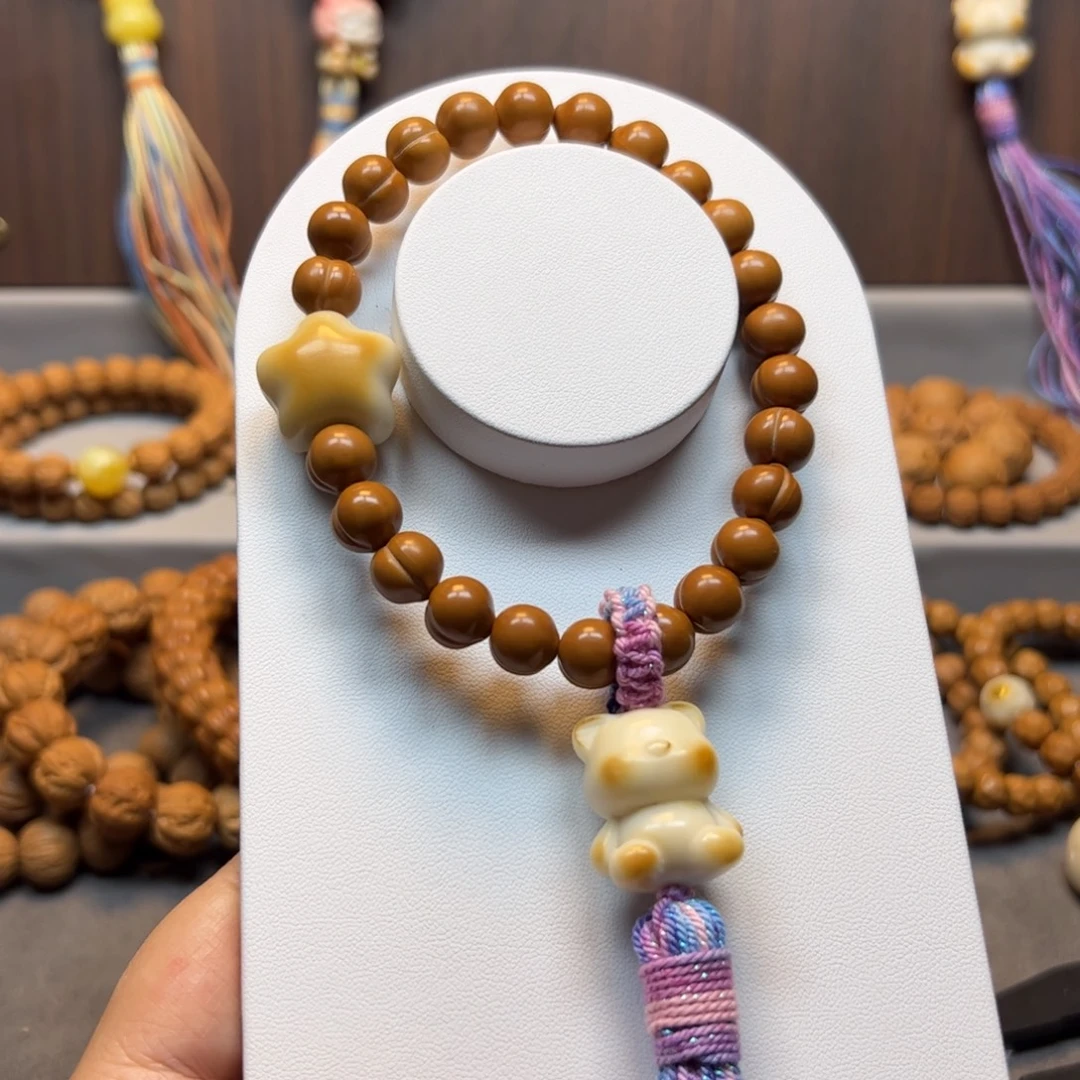 猴头核桃手串10.3屁桃