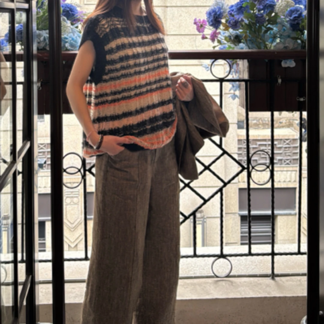 【乐玛施】纽约 柳橙汁橘 — 【“橘”外人】显瘦休闲时尚文艺